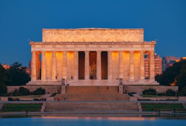Washington 'daki Lincoln Anıtı Ulusal Anıtı 