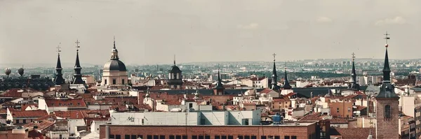 Madrid Takutsikt Över Stadens Skyline Spanien — Stockfoto