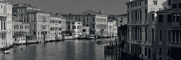 Venice Κανάλι Πανοραμική Θέα Ιστορικά Κτίρια Ιταλία — Φωτογραφία Αρχείου
