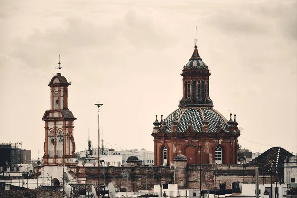 Kathedraal Van Heilige Maria Van Zien Kathedraal Van Sevilla Uitzicht — Stockfoto