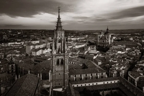 Cattedrale Primate Santa Maria Toledo Veduta Aerea Spagna — Foto Stock