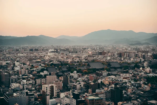 Кіотський Міський Дах Зверху Японія — стокове фото