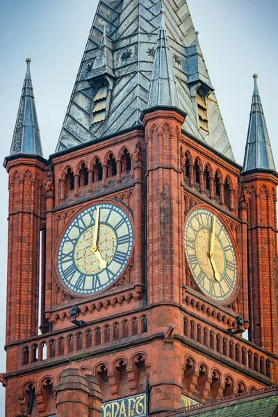 Glockenturm Der Universität Von Liverpool England Vereinigtes Königreich — Stockfoto