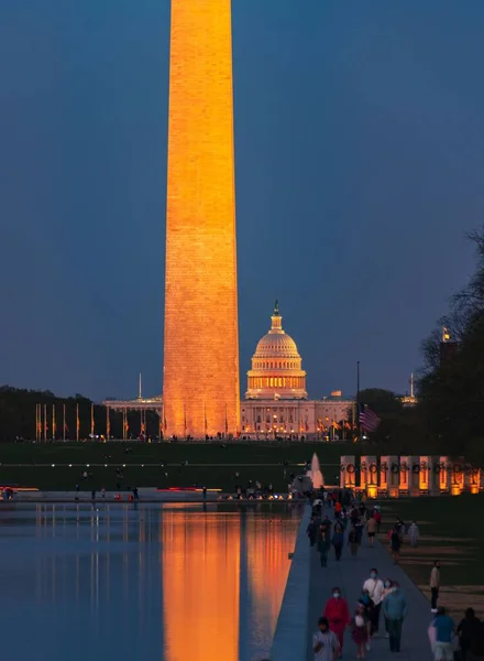 Washington Cidade Vista Urbana Com Arquiteturas — Fotografia de Stock