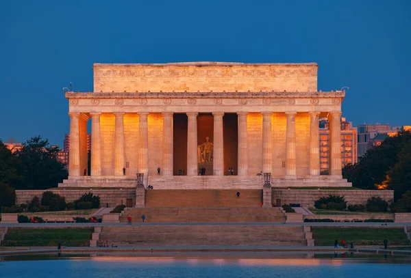 Washington Daki Lincoln Anıtı Ulusal Anıtı — Stok fotoğraf