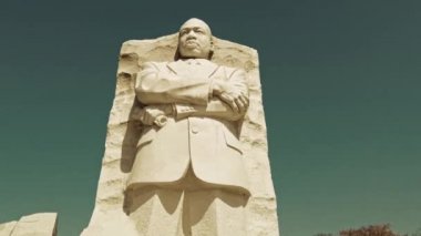Martin Luther King Jr. Washington DC 'deki parkta heykel