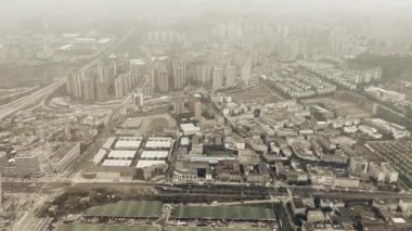 Havada uçan uçaktan görüntü