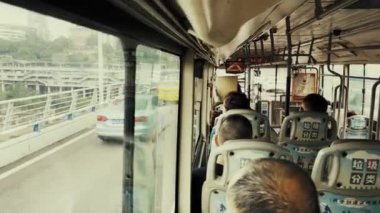 Chongqing kentsel mimari ve şehir manzarası Çin 'de