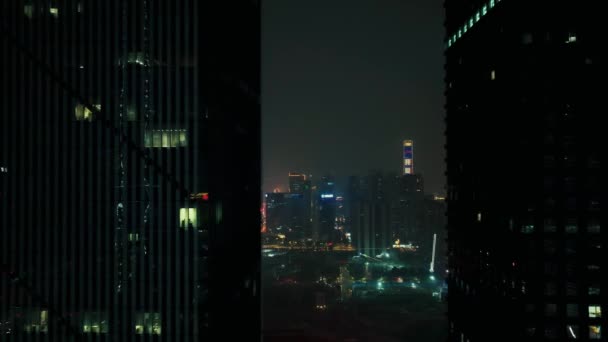 Guangzhou Città Vista Aerea Urbana Cina — Video Stock
