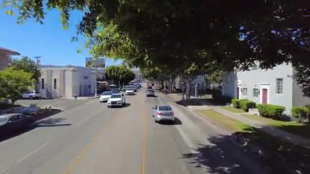 Los Angeles Canifornia Usa April 2021 Street Driving View City — Stockvideo