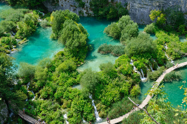Национальный парк "plitvice lakes", Хорватия