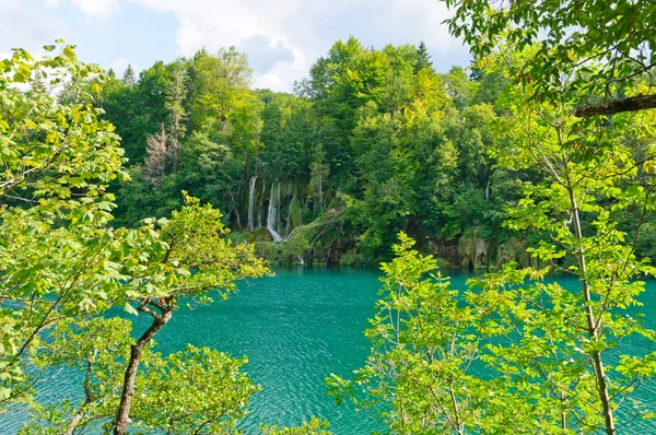 Plitvice lagos parque nacional, croácia — Fotografia de Stock