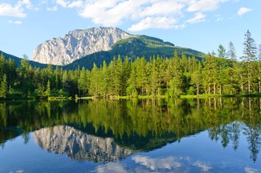 Green lake (Grüner see) in Bruck an der Mur, Austria