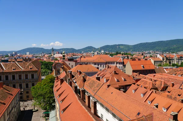 Zabytkowego centrum miasta graz, w Austrii — Zdjęcie stockowe