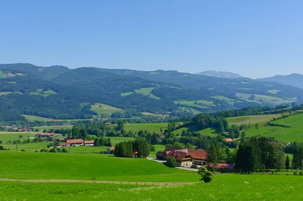 Регион в австрийских Средних Альпах — стоковое фото