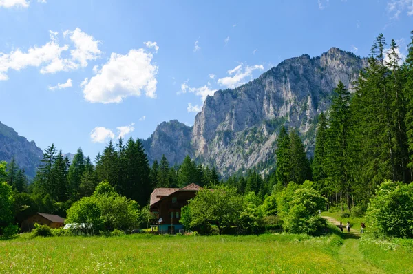 在奥地利中央阿尔卑斯山地区 — 图库照片