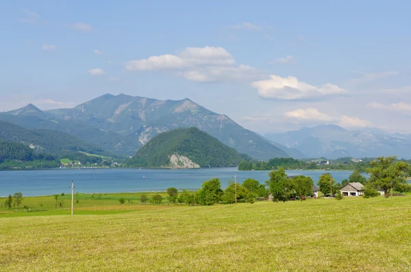 Los Alpes y el Wolfgangsee en Austria —  Fotos de Stock