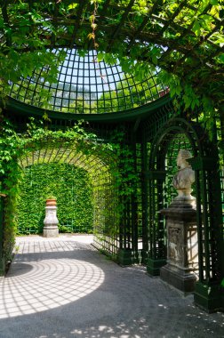 Almanya linderhof sarayın Bahçe