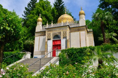 Almanya linderhof Palace moorish kiosk