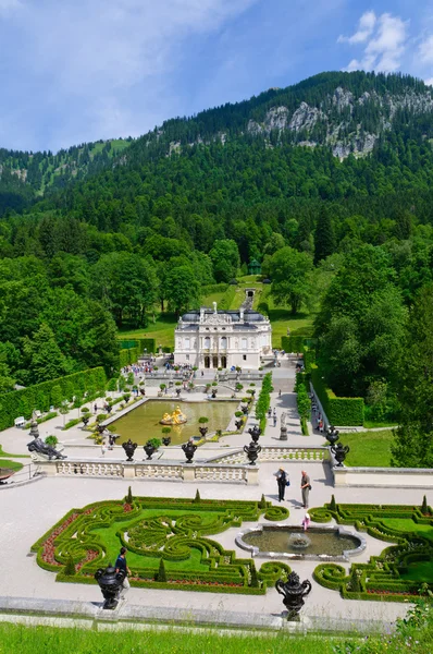 Pałac Linderhof w Niemczech — Zdjęcie stockowe