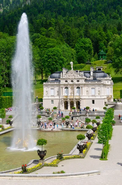 Slot Linderhof paleis in Duitsland — Stockfoto