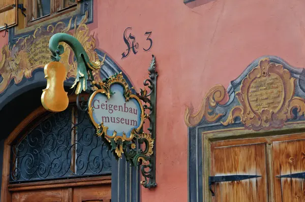 Museu do violino em Mittenwald, Alemania — Fotografia de Stock