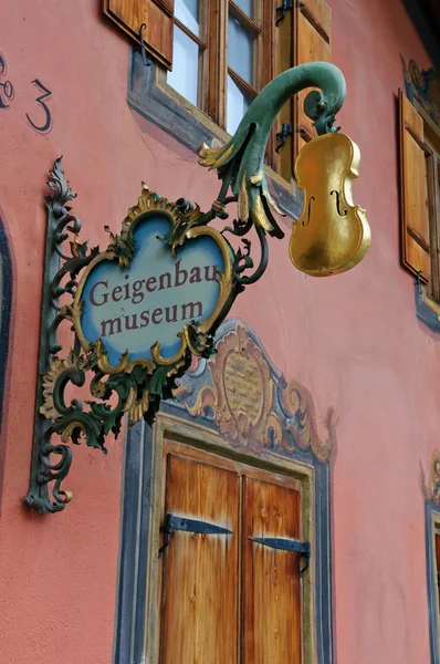 Museu do violino em Mittenwald, Alemania — Fotografia de Stock