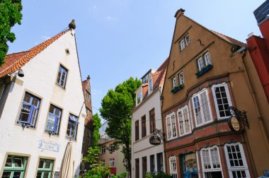 Schnoor district, bremen, Almanya