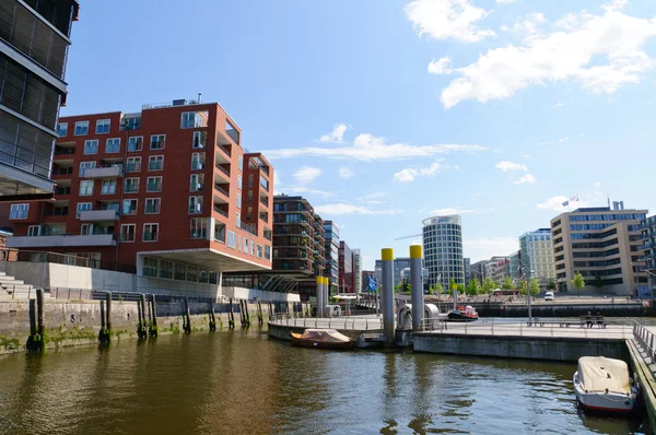 Hafencity en Hamburgo, Alemania — Foto de Stock