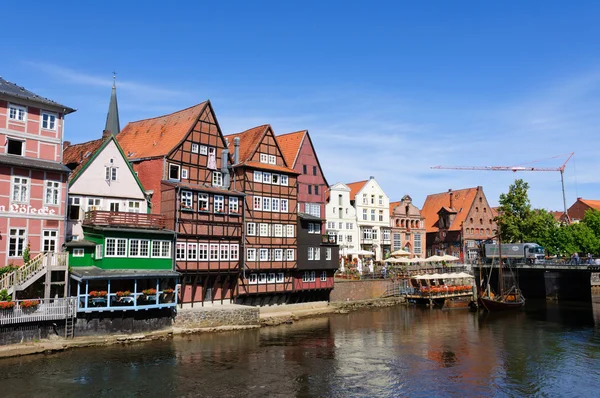 De oude haven van Lüneburg — Stockfoto