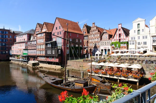 De oude haven van Lüneburg — Stockfoto