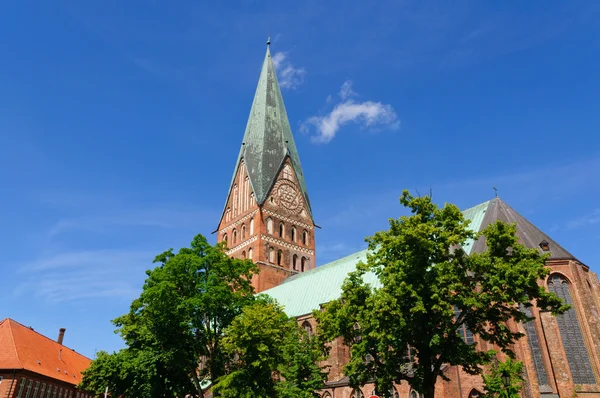 The St.John's church in Lüneburg — Zdjęcie stockowe