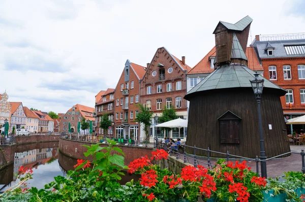 Старый город и Старый порт Штаде, Германия — стоковое фото