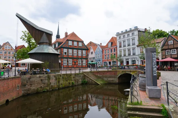 La Ciudad Vieja y el Puerto Viejo de Stade, Alemania —  Fotos de Stock