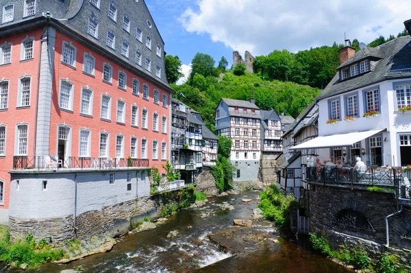 Il centro storico di Monschau, Germania — Foto Stock