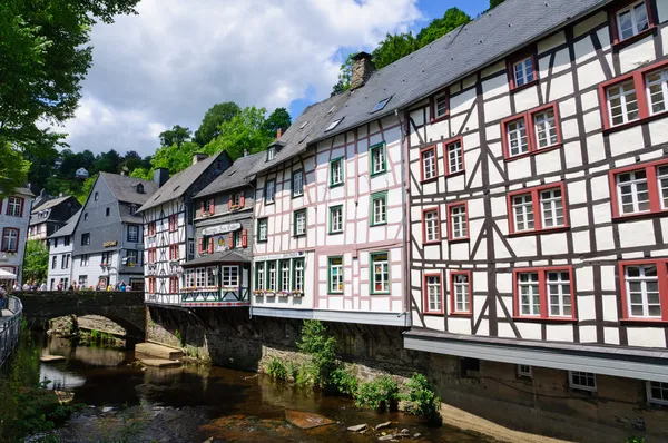 Monschau，德国的古城 — 图库照片