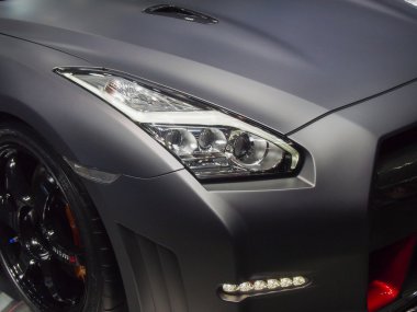 Tokyo, Japonya - 23 Kasım 2013: gt-r nissan motor modülü