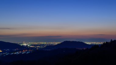 nagoya city alacakaranlıkta