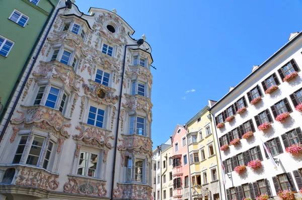 Panoráma města Innsbrucku v Rakousku — Stock fotografie