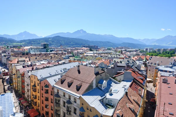 Cityscape of Innsbruck in Austria — Stock Photo, Image