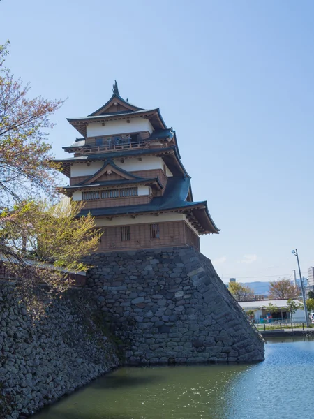高岛肇久城堡诹访，长野县日本 — 图库照片