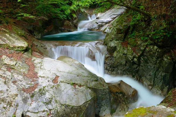 Nishizawa vallei in yamanashi, japan — Stockfoto