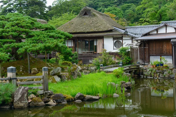 Hrad Hikone v shiga, Japonsko — Stock fotografie