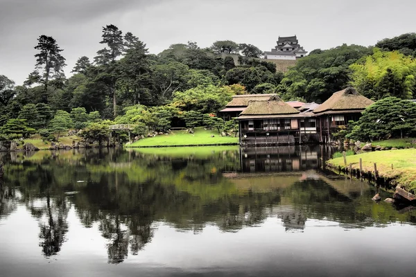 Hikone vár a shiga, Japán — Stock Fotó