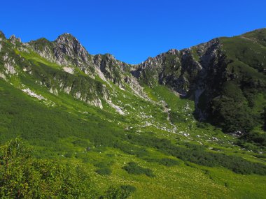 senjojiki cirque nagano içinde mount kisokoma Japonya