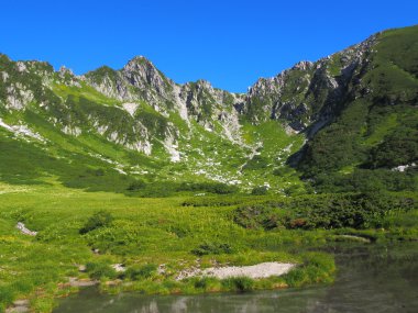 senjojiki cirque nagano içinde mount kisokoma Japonya