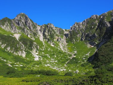 senjojiki cirque nagano içinde mount kisokoma Japonya