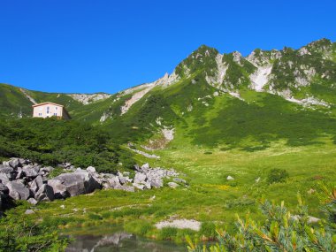 senjojiki cirque nagano içinde mount kisokoma Japonya