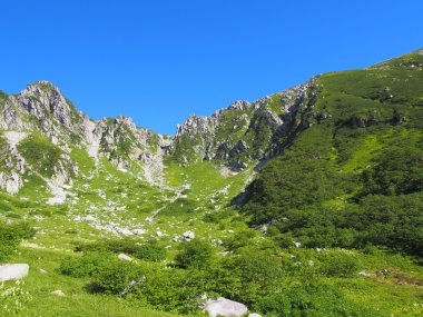 senjojiki cirque nagano içinde mount kisokoma Japonya