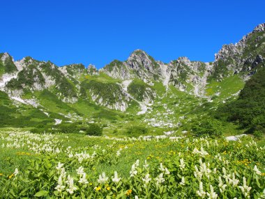 senjojiki cirque nagano içinde mount kisokoma Japonya